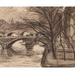 Jean (Jan Miroslaw Peszke) Peske (1870 Golta, Ukraine - 1949 Le Mans, France), Under the Bridges of Paris.