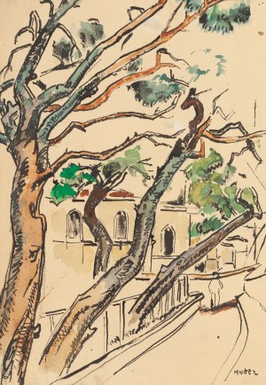 Maria Melania Mutermilch \ Mela Muter (1876 Warszawa - 1967 Paryż), Uliczka z drzewami