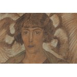 Stanislaw Ignacy Witkiewicz, Witkacy (1885 Warsaw - 1939 Jeziory, Polesie), Portrait of a Woman in a Green Shawl, 1925