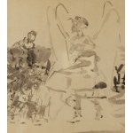 Jacek Malczewski (1854 Radom - 1929 Krakow), "Guardian Angel".