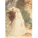 Teofil Kwiatkowski (1809 Pułtusk - 1891 Avallon), Couple under a tree