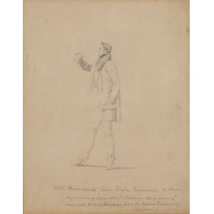 Jakub Sokolowski (1784 - 1837), Skizze eines Mannes