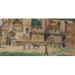 Stanisław Sawiczewski (1866 Kraków - 1943 Warsaw), Sigismund Chapel at Wawel Castle, 1910
