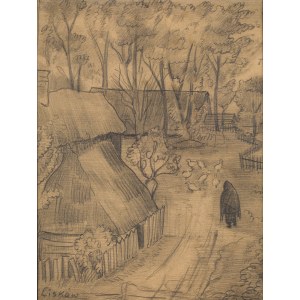 Eugeniusz Waniek (1906 Ustrzyki Dolne - 2009 Kraków), Lisków village