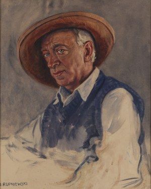 Jerzy Mieczysław Rupniewski (1888 Warszawa - 1950 Świec), Autoportret