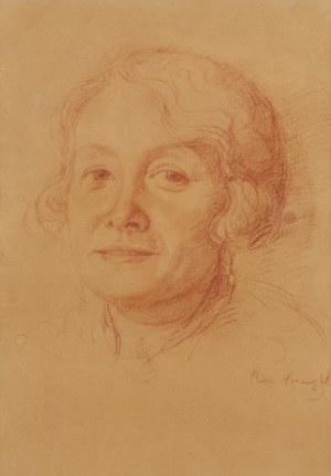 Roman Kramsztyk (1885 Warszawa - 1942 Warszawa), Portret Lotarii Bologny, XX w.