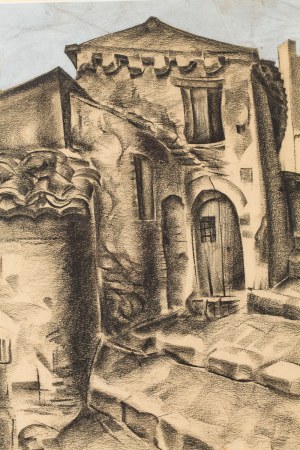 Bolesław Cybis (1895 Folwark Massandra na Krymie - 1957 Trenton (New Jersey, USA)), Schody w Castel Molo