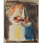 Tadeusz Makowski (1882 Oświęcim - 1932 Paris), Masquerade - Two Disguised Children, circa 1931