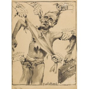 Bronislaw Wojciech Linke (1906 Dorpat - 1962 Warsaw), What's too much is not healthy, 1954