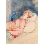 Lucjan Jagodzinski (1897 Pavoloch - 1971 Warsaw), Lying Woman, 1931