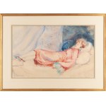 Lucjan Jagodzinski (1897 Pavoloch - 1971 Warsaw), Lying Woman, 1931