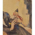 Zygmunt Waliszewski (1897 St. Petersburg - 1936 Warsaw), Portrait of Yelena Petrakovskaya, 1917