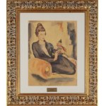 Zygmunt Waliszewski (1897 St. Petersburg - 1936 Warsaw), Portrait of Yelena Petrakovskaya, 1917