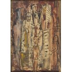 Maria Ritter (1899 Nowy Sącz - 1976 Nowy Sącz), Composition with figures