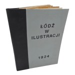 Lodz in Illustration. Sunday supplement to "Kurjer Lodzki" 17 issues 1924-25 [with] "Mucha" 7 issues 1917-1920