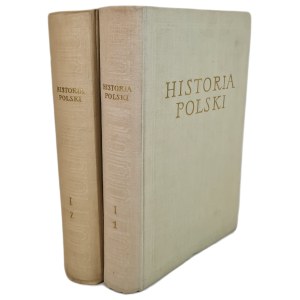 MANTEUFFL Tadeusz ed. - HISTORY OF POLAND TOM I and II, , ed.1958
