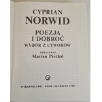 NORWID Cyprian - POETRY AND GOODNESS Selection of Works
