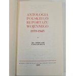 ANTOLOGY OF POLSKIEGO REPORTAŻU WOJENNEGO 1939-1945 compiled by Stanislaw Nadzin, Issue 1 of 1962.