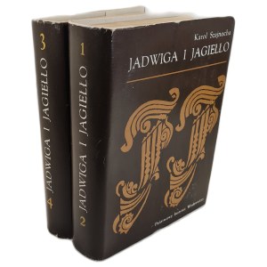 SZAJNOCHA Karol - JADWIGA AND JAGELLA 1374-1413 T. I-IV in two volumes. ILLUSTRATIONS, MAPS