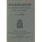Politico-historical calendar of the city of sto. Warsaw for 1917 [binding signed by Puget, Jerzyna &amp; S-ka].