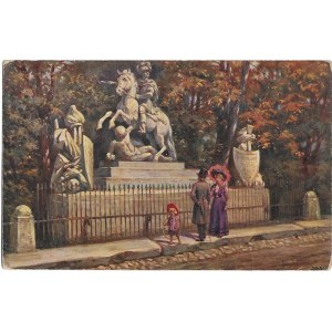 [Carte postale] Varsovie. Monument Sobieski