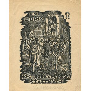 [ekslibris] WISZNIEWSKI Kazimierz - Ex libris Stastnych.