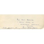 HERLING-GRUDZIŃSKI Gustaw - Wings of the Altar [first edition Paris 1960] [AUTOGRAPH AND DEDICATION FOR MARIA DĄBROWSKA].
