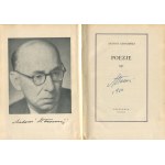 SLONIMSKI Antoni - Poetry [1955] [AUTOGRAPH].