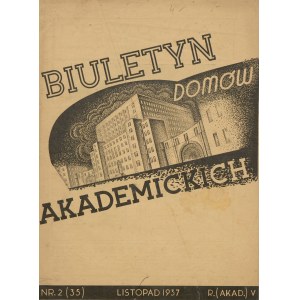 Bulletin of the Academic Houses. Issue 2 of 1937
