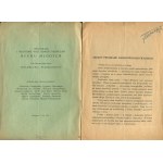 PIASECKI Bolesław [ed.] - Principles of the national-radical program [1937].