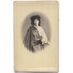 [Photograph] Warsaw, T. Boretti photographic establishment. Young woman [ca. 1860].