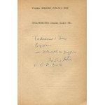 MIŁOSZ Czesław - Dolina Issy [1981] [AUTOGRAF I DEDYKACJA]