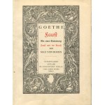 GOETHE Johann Wolfgang - Faust [1932] [německy].