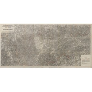 [Map] STONAWSKI E. - Map of Beskid [before 1919].