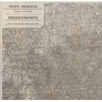[Map] STONAWSKI E. - Map of Beskid [before 1919].