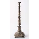 COLUMN CHURCH, Poland, Warsaw, Antoni Riedel, 1899 - 1904, Silver, sample 84, weight 700 g, height 54 cm.