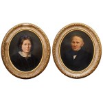Elisabeth POCHHAMMER, A Pair of Marriage Portraits, 1876