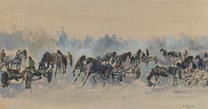 Kazimierz SZEMIOTH, POWOZY, 1973