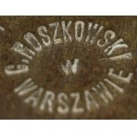 PAIR OF LITTERS, Poland, Warsaw, Gustaw Roszkowski, 1884, Bronze; height 39.5, cm.