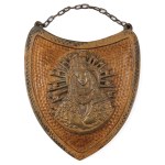 RYNGRAPH WITH MOTHER GOD OF OSTROBRAM, Poland, ca. 1930.