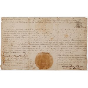 DOCUMENT, King Stanislaw August Poniatowski, Warsaw, 27.09.1780