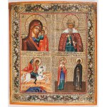 FOUR-POLY Icon, Russia, after 1870