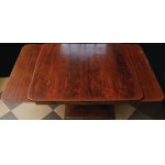 FURNITURE SET IN EMPIRE STYLE GLORIFYING NAPOLEON, late 19th century.