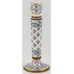 Candlestick in SEVRES STYLE, 19th century.