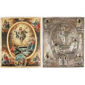 IKON, RESURRECTION, Russie, Moscou, 1889