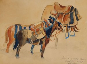 Stanisław KOCHANOWSKI, DENIKINIWSKIE KONIE, 1920