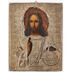 IKON, CHRISTUS PANTOKRATOR, Russia, 2nd half of the 19th century.