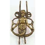 BOOKLET STICKER WITH SYRENA, 19th century.