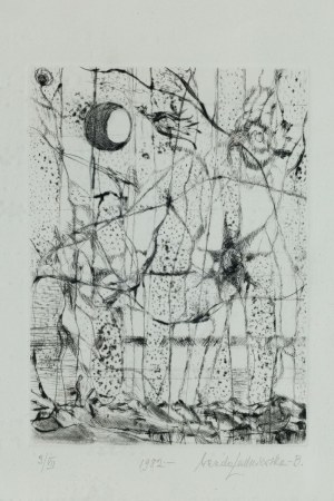 Wanda ŁADNIEWSKA-BLANKENHEIMOWA, KOMPOZYCJA ORGANICZNA, 1982