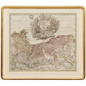 MAP OF THE DUCHY OF POMERANIA, Nuremberg, Johan Baptist Homann, ca. 1720
